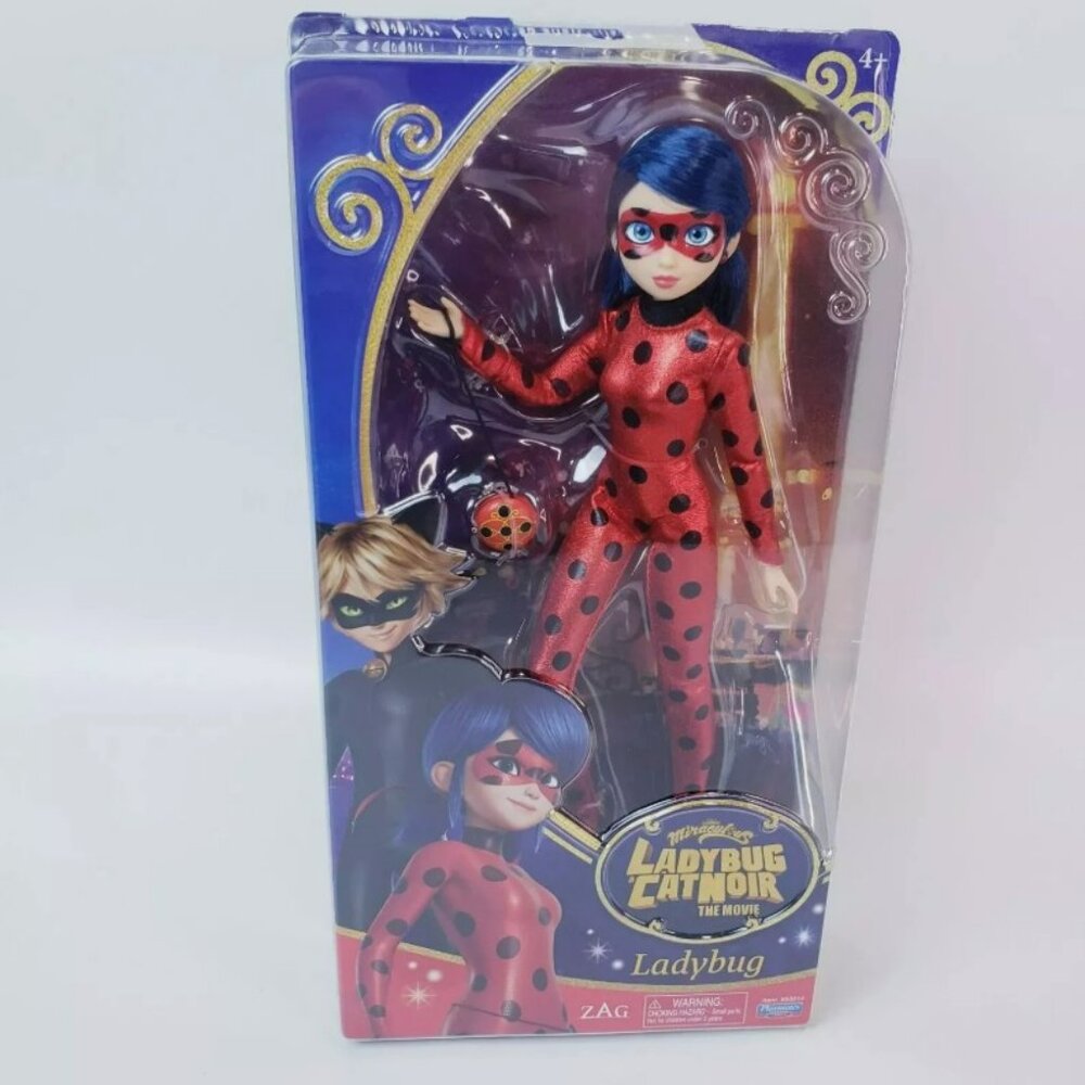 Ladybug Doll with Red and Blue Outfit